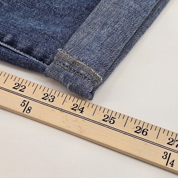 Warp + Weft Bru Brussels Boyfriend Jeans Medium Wash Women’s Size 18 Distressed - Picture 8 of 9